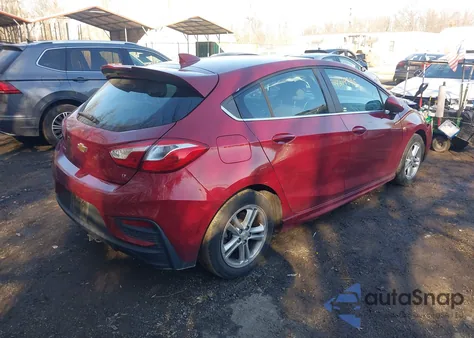 2017 Chevrolet Cruze Lt Auto z USA, uszkodzony, nr VIN 3G1BE6SM3HS568673